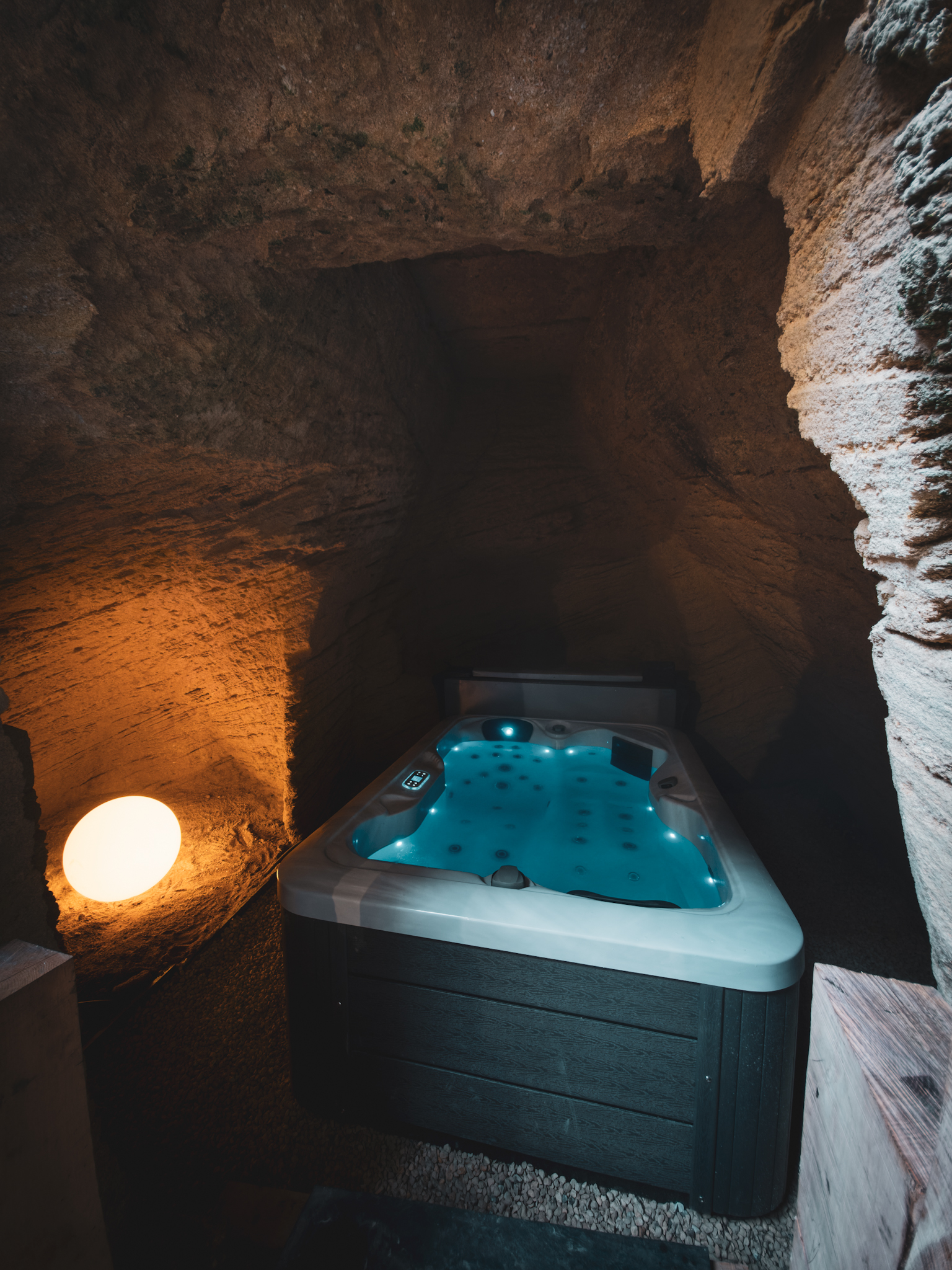 Spa Privatif du Cocon en troglodyte