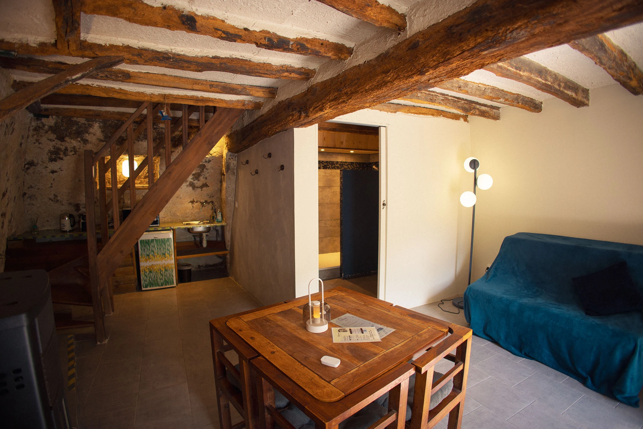 Salon Rez-de-chaussée Rose Bleue